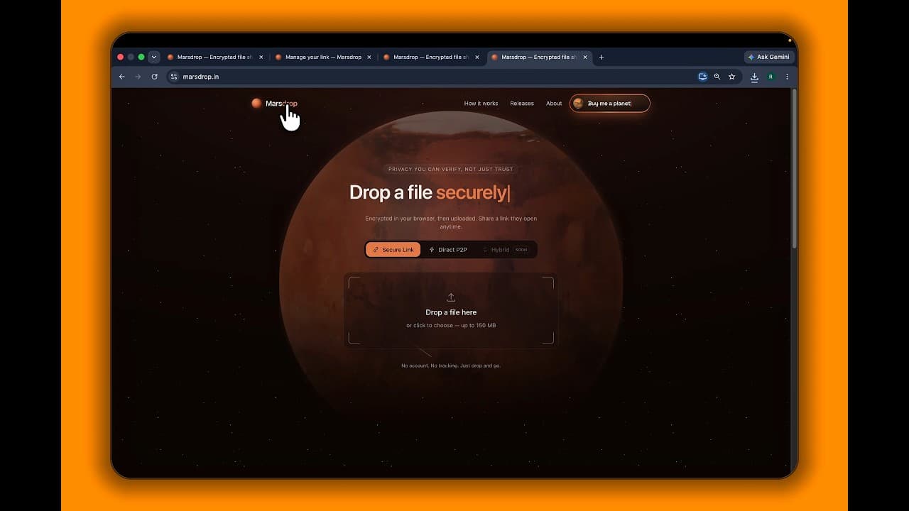 Marsdrop